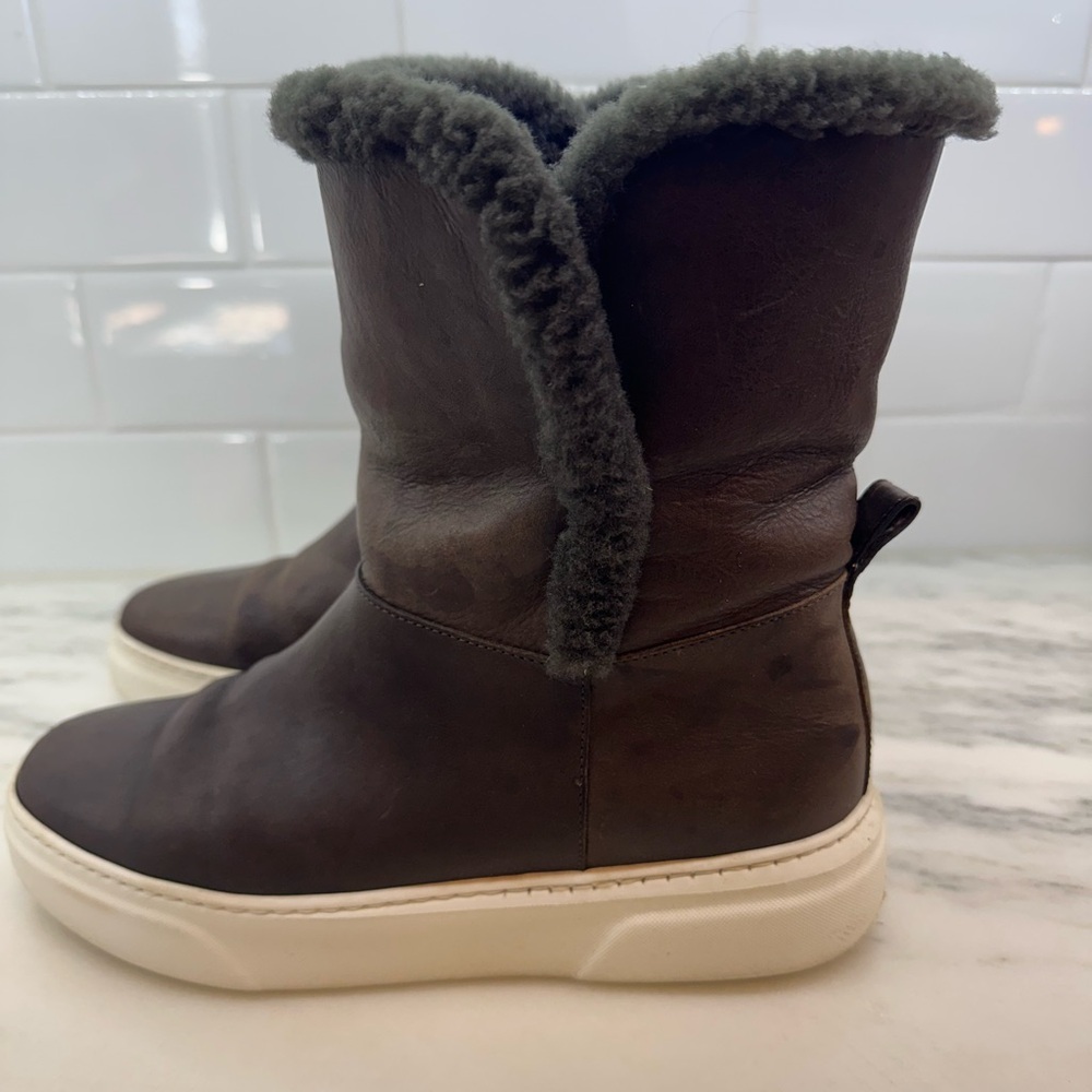 M. Gemi Sofia Shearling Bootie